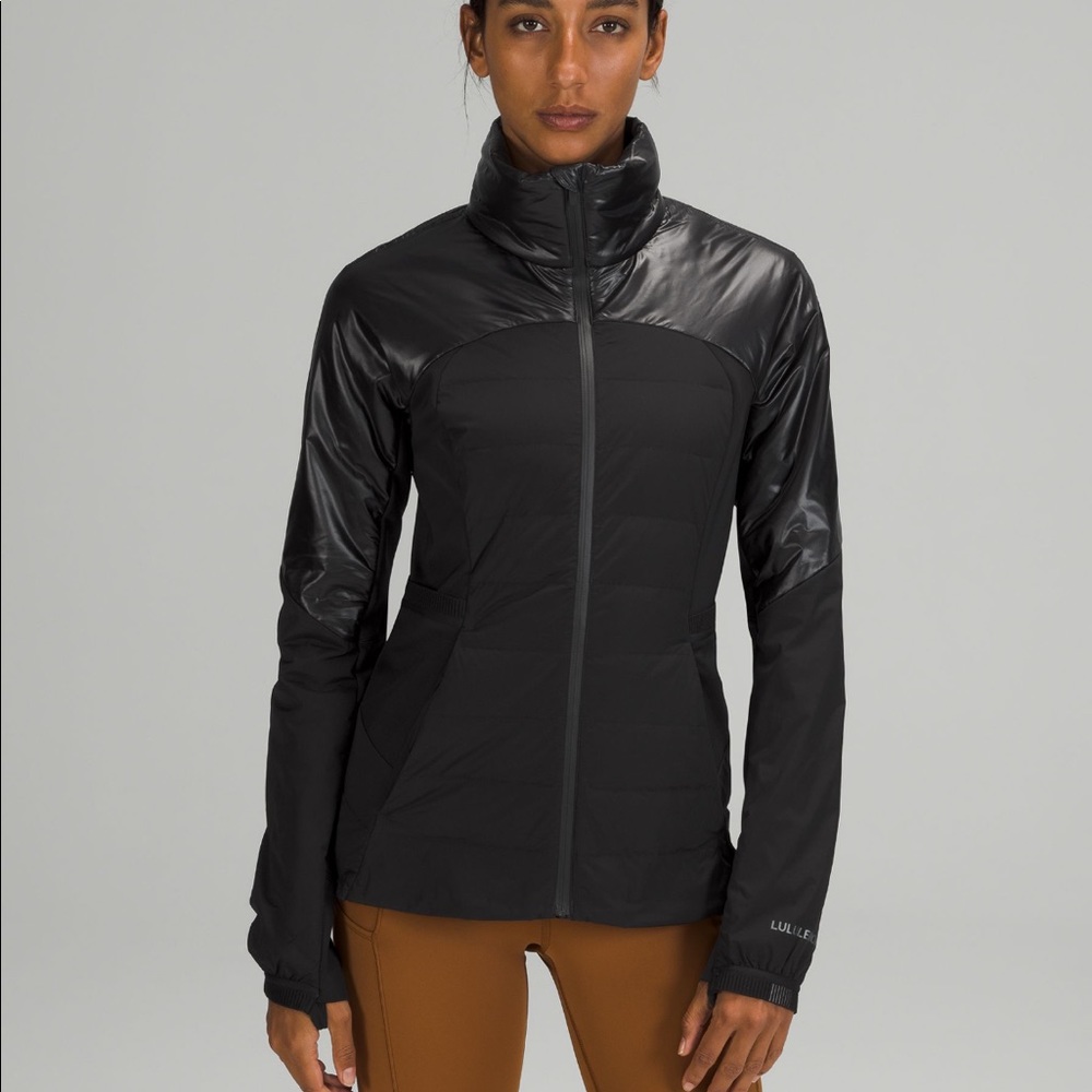 NWT lululemon down for it all shine jacket